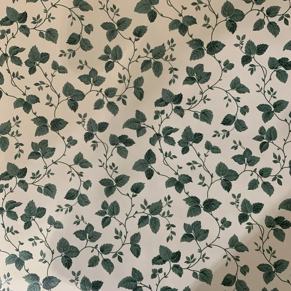 Vintage IVY LEAF VINE PREPASTED Wallpaper IMPERIAL Botanical 20.5 in. x 11 yds.